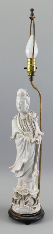 CHINESE BLANC DE CHINE PORCELA