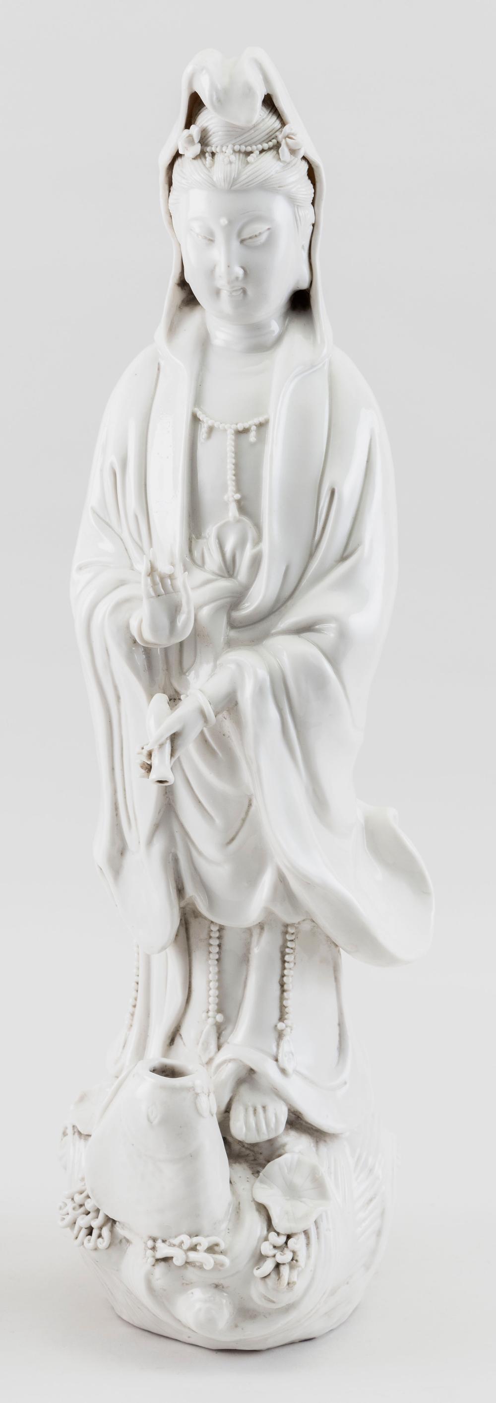 CHINESE BLANC DE CHINE PORCELAIN