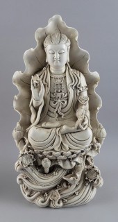 CHINESE BLANC DE CHINE PORCELA