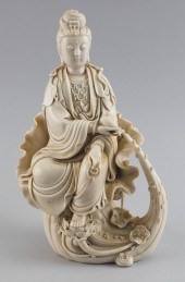 CHINESE BLANC DE CHINE PORCELA