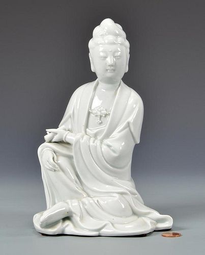 CHINESE BLANC DE CHINE PORCELAIN