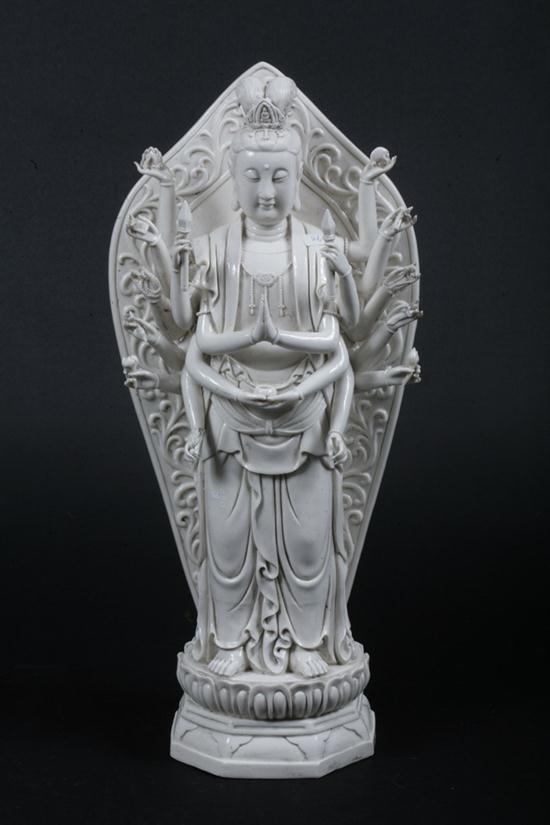 CHINESE BLANC-DE-CHINE PORCELAIN