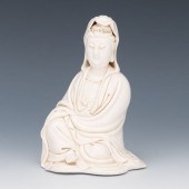 CHINESE BLANC DE CHINE SEATED