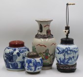 CHINESE BLUE AND WHITE & FAMIL