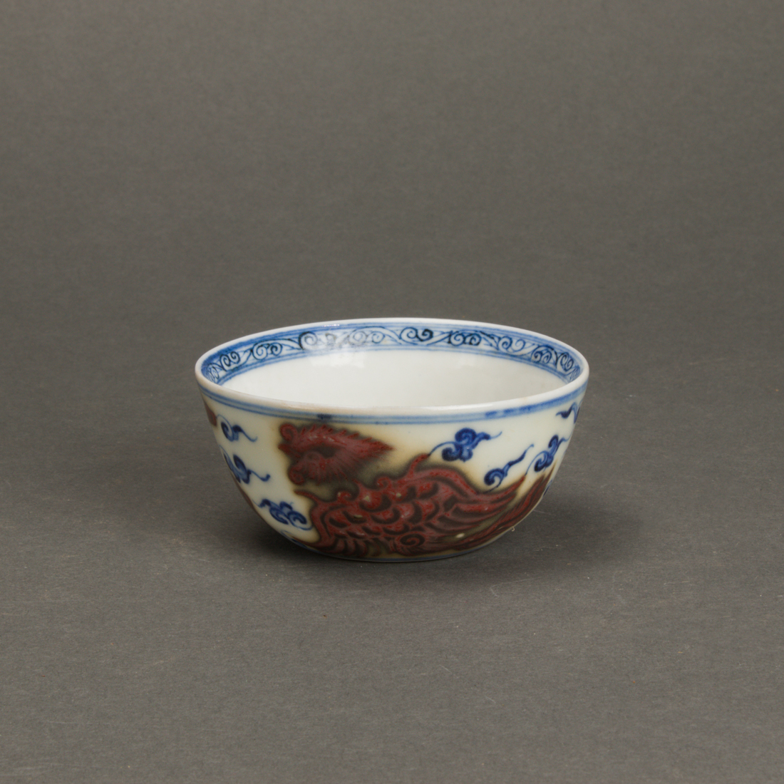CHINESE BLUE AND WHITE CUP