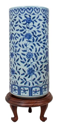 CHINESE BLUE AND WHITE
