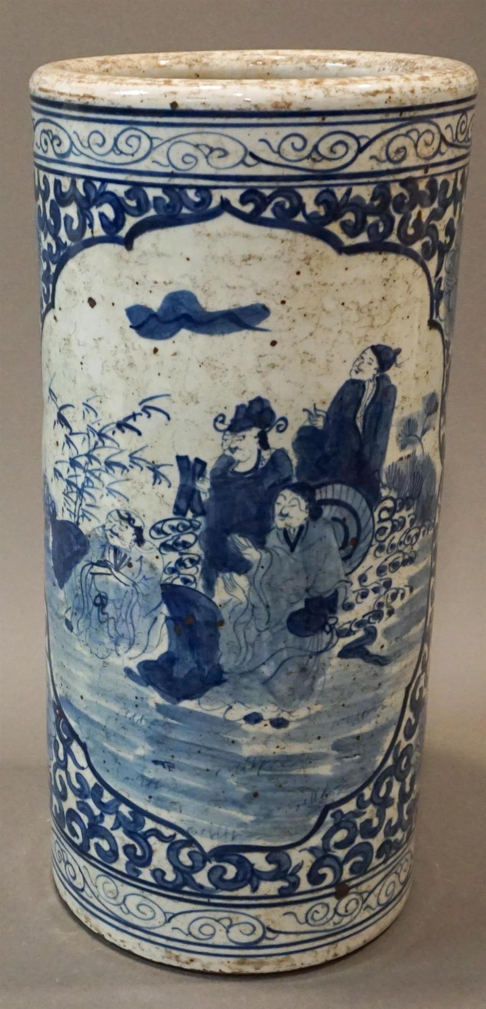 CHINESE BLUE AND WHITE