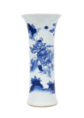 CHINESE BLUE AND WHITE DRAGON