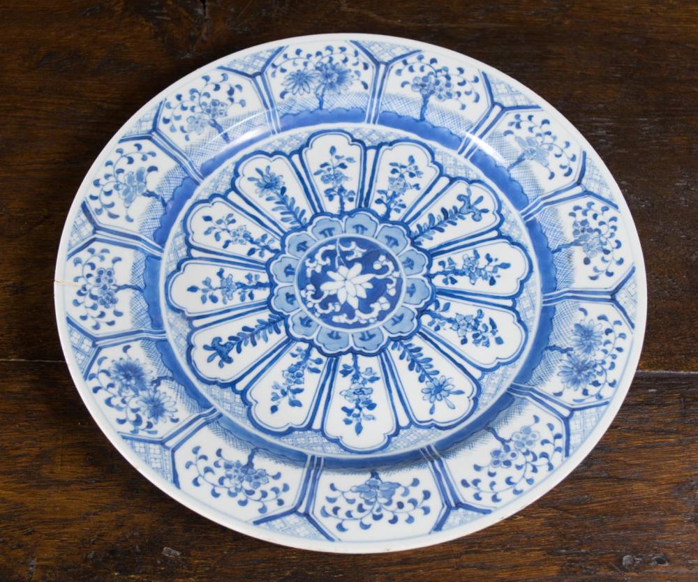 CHINESE BLUE AND WHITE EXPORT