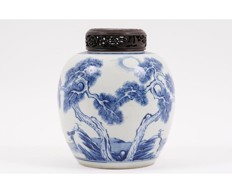 Chinese blue and white ginger