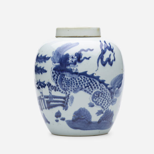 Chinese. Blue and White ginger