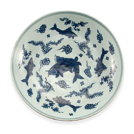 Chinese Blue and White Glazed