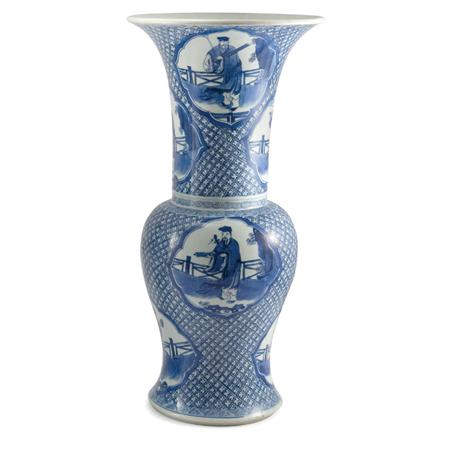 Chinese Blue and White Glazed