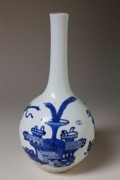 CHINESE BLUE AND WHITE "HUNDRE