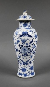 CHINESE BLUE AND WHITE KANGXI