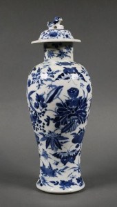 CHINESE BLUE AND WHITE KANGXI