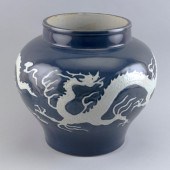 CHINESE BLUE AND WHITE PÂTE-SU