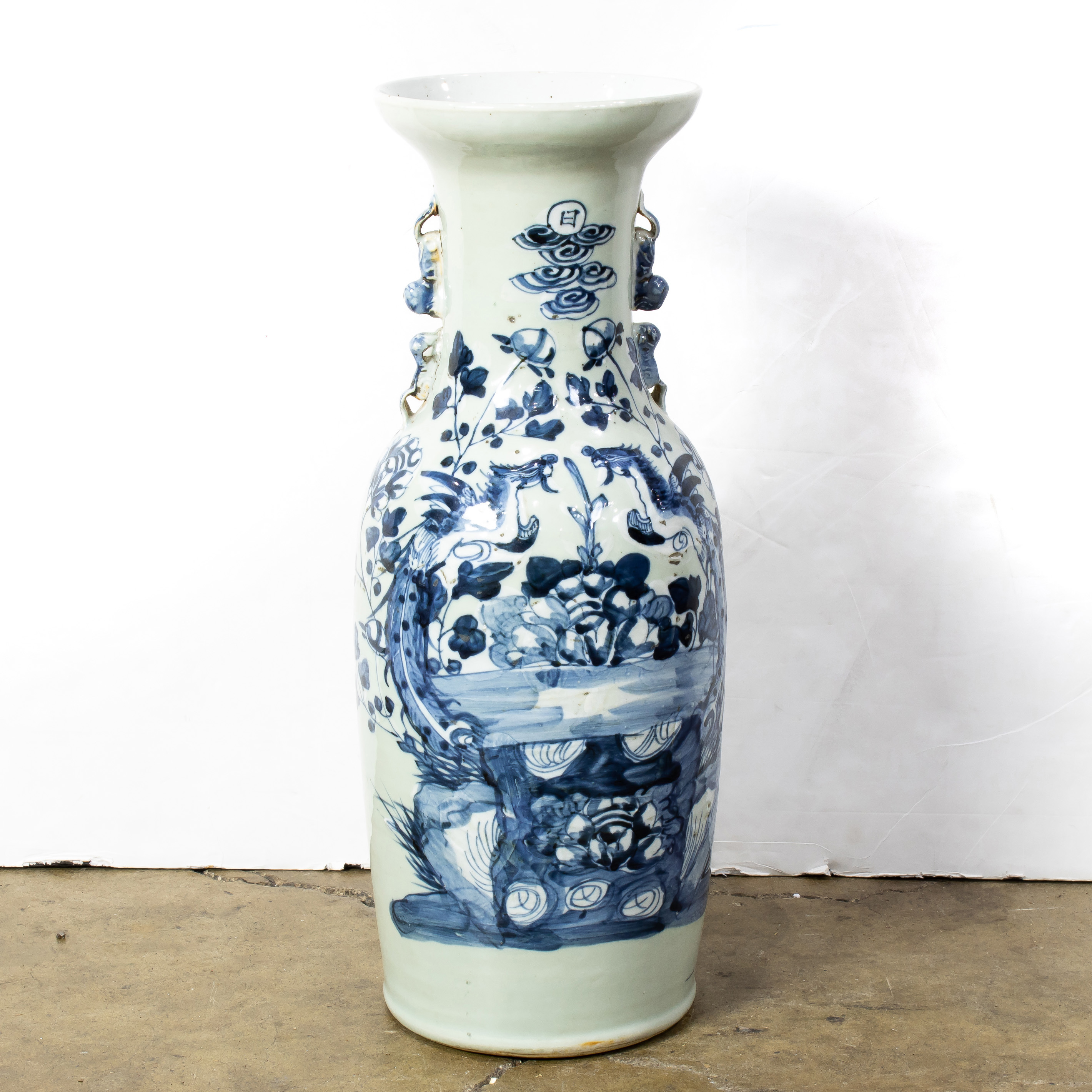 CHINESE BLUE AND WHITE 'PHOENIX'