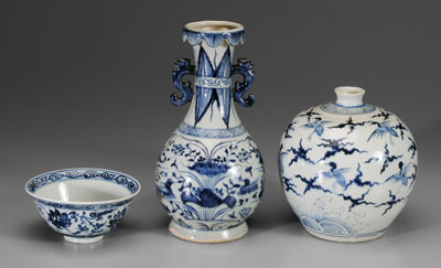 Chinese blue and white porcelain