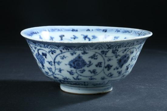 CHINESE BLUE AND WHITE PORCELAIN