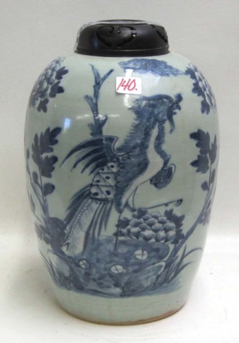 CHINESE BLUE AND WHITE PORCELAIN