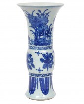 CHINESE BLUE AND WHITE PORCELA