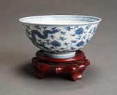 CHINESE BLUE AND WHITE PORCELA
