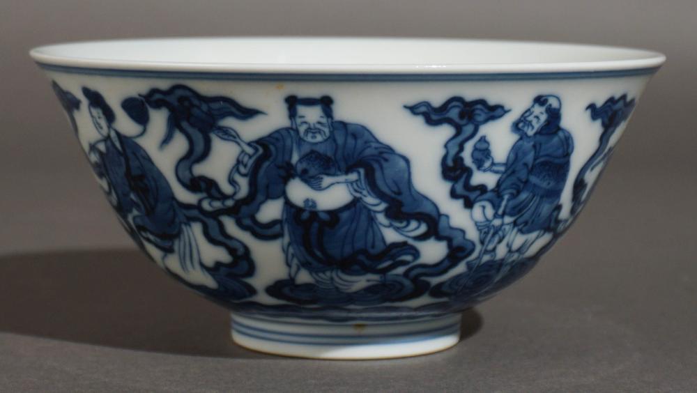 CHINESE BLUE AND WHITE PORCELAIN