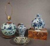 CHINESE BLUE AND WHITE PORCELA