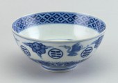 CHINESE BLUE AND WHITE PORCELA