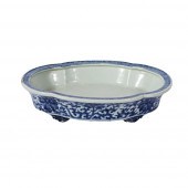 CHINESE BLUE AND WHITE PORCELA