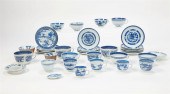 CHINESE BLUE AND WHITE PORCELA