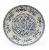 CHINESE BLUE AND WHITE PORCELA