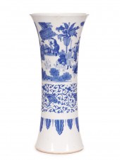 CHINESE BLUE AND WHITE PORCELA