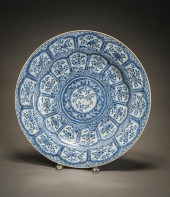 CHINESE BLUE AND WHITE PORCELA