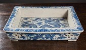 CHINESE BLUE AND WHITE PORCELA