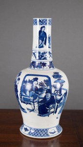 CHINESE BLUE AND WHITE PORCELA