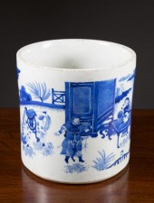 CHINESE BLUE AND WHITE PORCELA