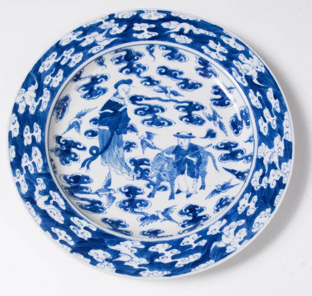 CHINESE BLUE AND WHITE PORCELAIN