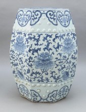 CHINESE BLUE AND WHITE PORCELA