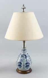 CHINESE BLUE AND WHITE PORCELA