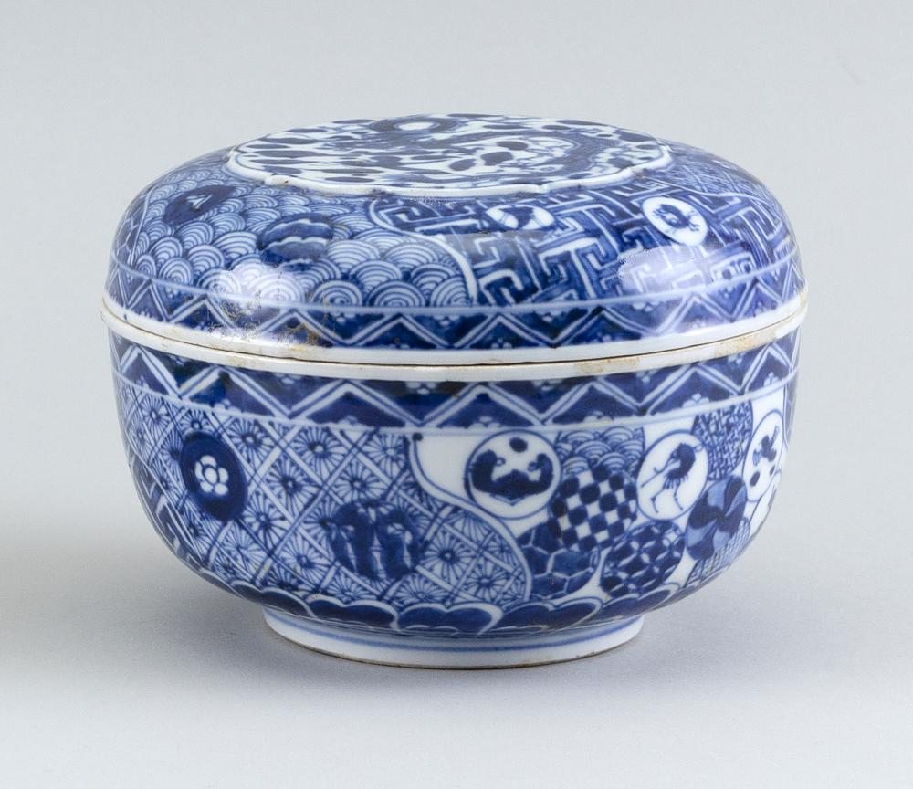 CHINESE BLUE AND WHITE PORCELAIN