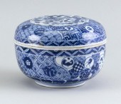 CHINESE BLUE AND WHITE PORCELA