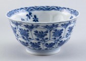 CHINESE BLUE AND WHITE PORCELA