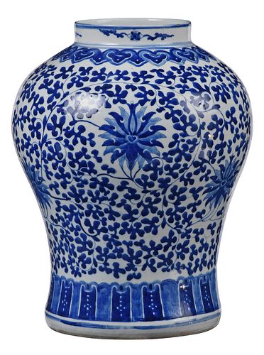 CHINESE BLUE AND WHITE PORCELAIN