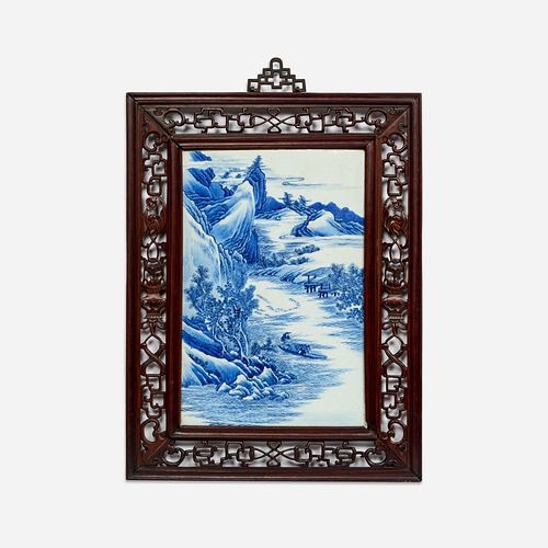 CHINESE BLUE AND WHITE PORCELAIN