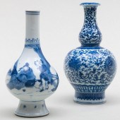 CHINESE BLUE AND WHITE PORCELA