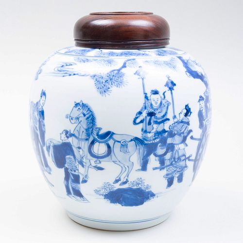 CHINESE BLUE AND WHITE PORCELAIN