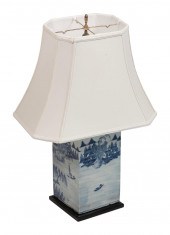 CHINESE BLUE AND WHITE PORCELA