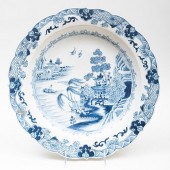 CHINESE BLUE AND WHITE PORCELA